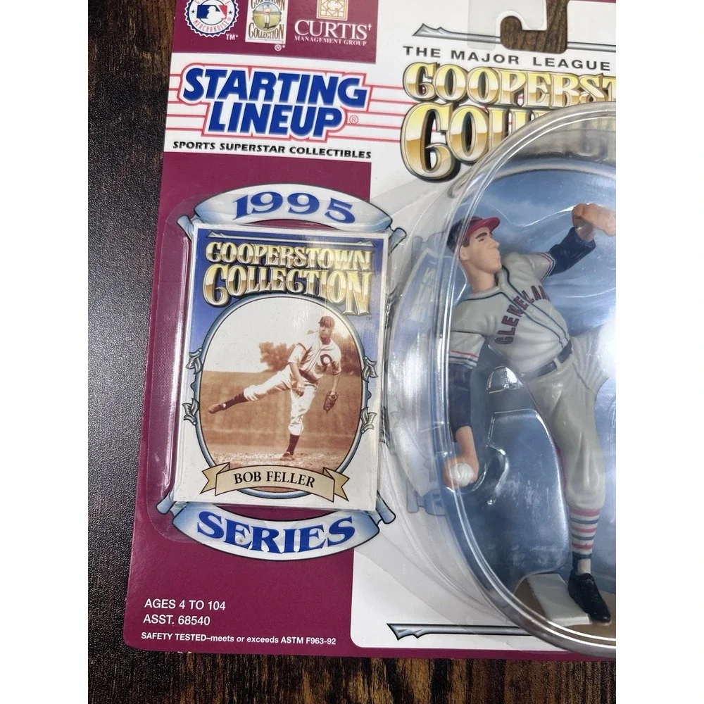 1995 Kenner Starting Lineup Cooperstown Collection Bob Feller Indians Venture